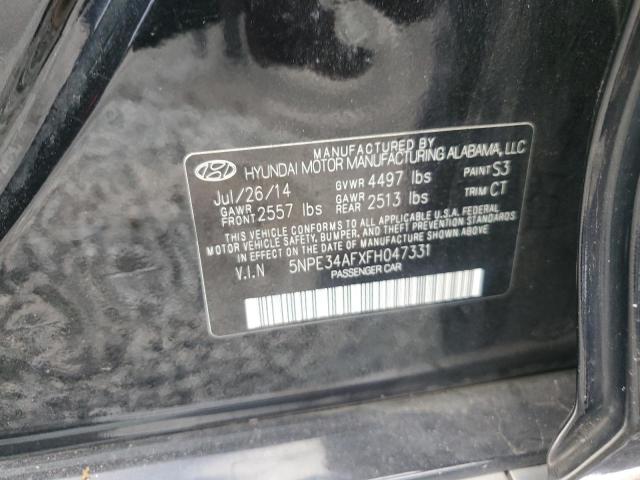 Photo 11 VIN: 5NPE34AFXFH047331 - HYUNDAI SONATA SPO 