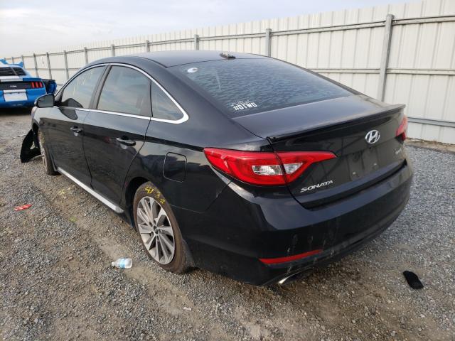 Photo 2 VIN: 5NPE34AFXFH047829 - HYUNDAI SONATA SPO 