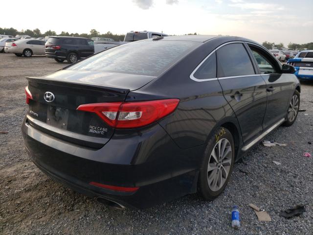 Photo 3 VIN: 5NPE34AFXFH047829 - HYUNDAI SONATA SPO 