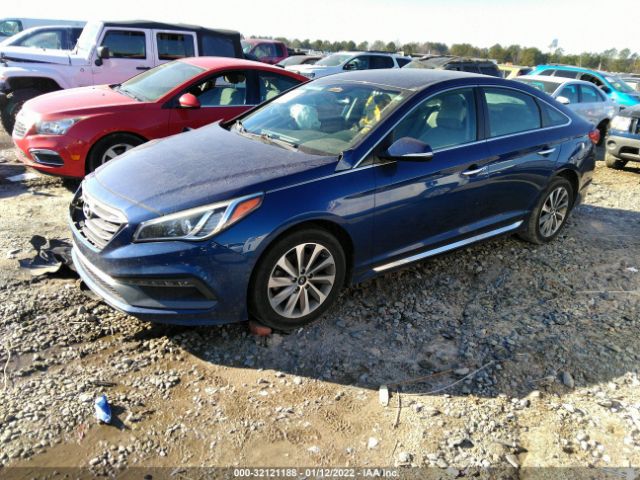 Photo 1 VIN: 5NPE34AFXFH048057 - HYUNDAI SONATA 