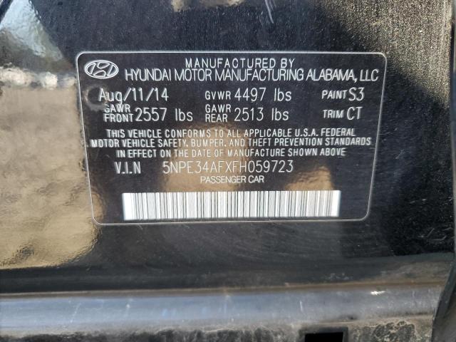 Photo 11 VIN: 5NPE34AFXFH059723 - HYUNDAI SONATA SPO 