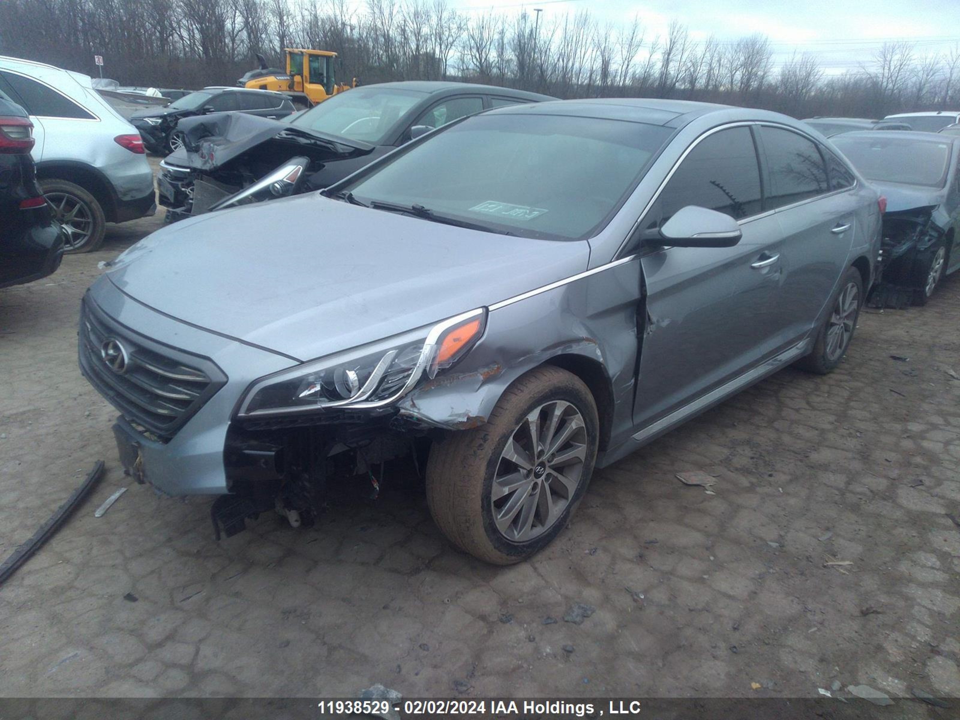 Photo 1 VIN: 5NPE34AFXFH060855 - HYUNDAI SONATA 