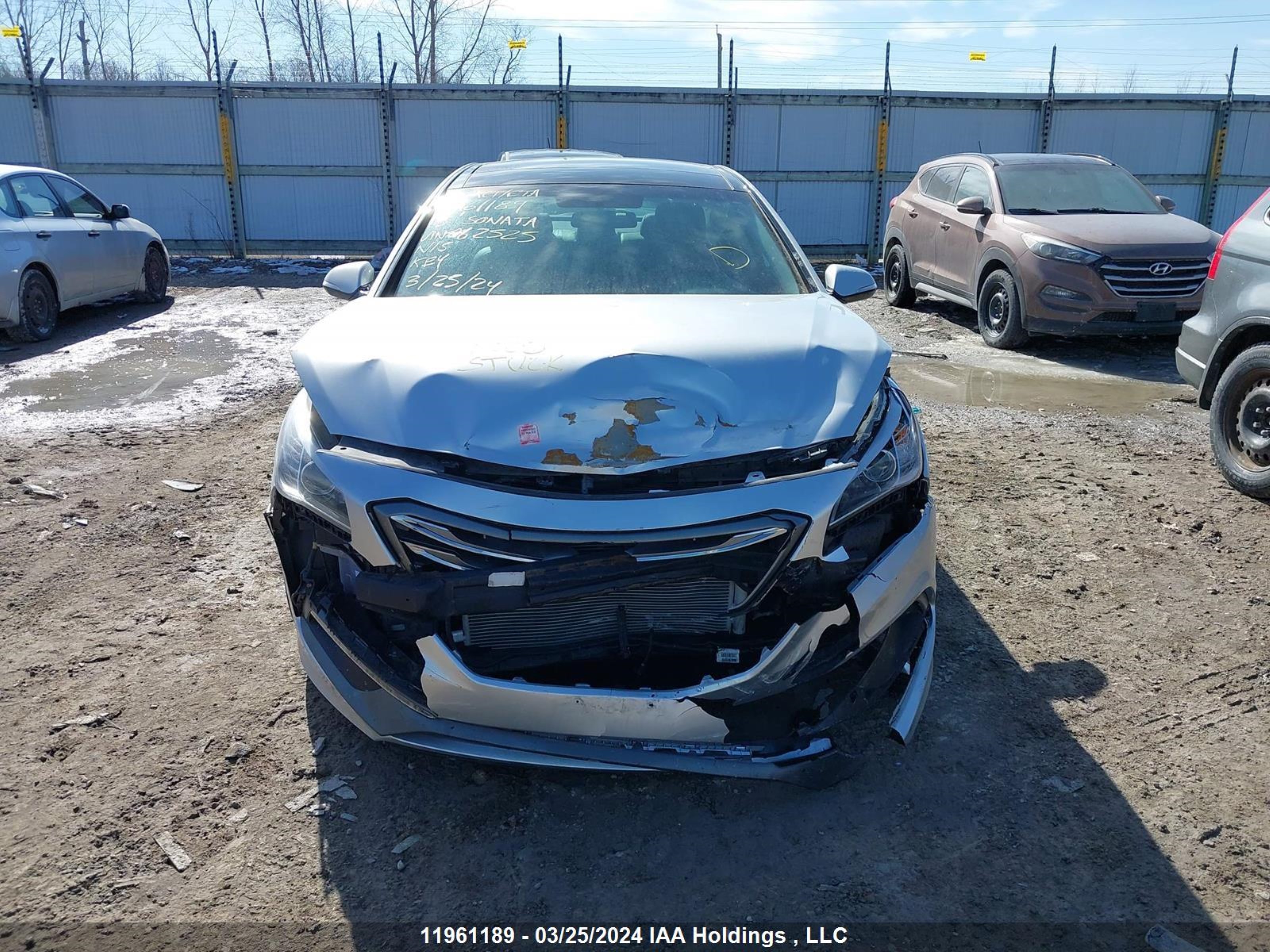 Photo 12 VIN: 5NPE34AFXFH062525 - HYUNDAI SONATA 