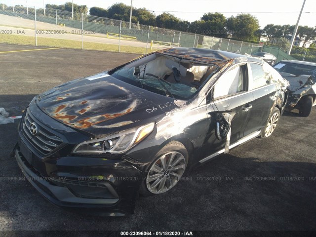 Photo 1 VIN: 5NPE34AFXFH065151 - HYUNDAI SONATA 