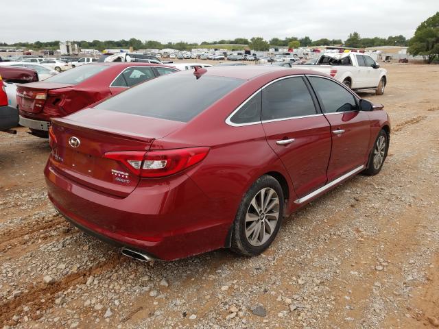 Photo 3 VIN: 5NPE34AFXFH066722 - HYUNDAI SONATA SPO 