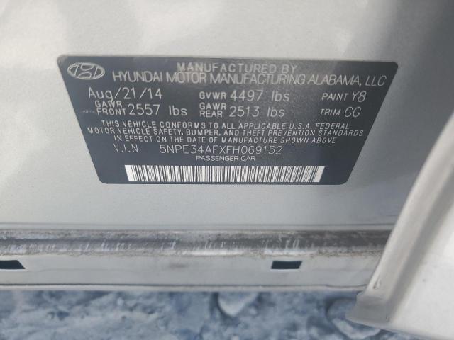 Photo 12 VIN: 5NPE34AFXFH069152 - HYUNDAI SONATA SPO 