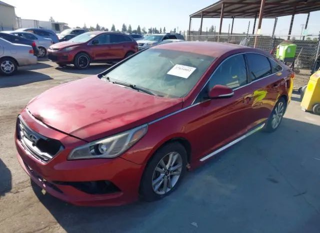 Photo 1 VIN: 5NPE34AFXFH070933 - HYUNDAI SONATA 