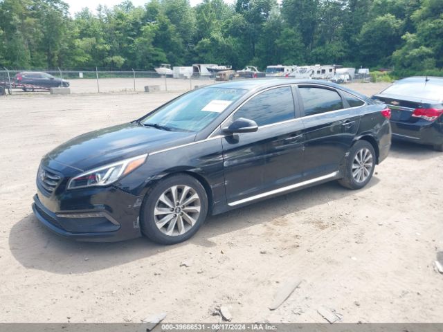 Photo 1 VIN: 5NPE34AFXFH078370 - HYUNDAI SONATA 