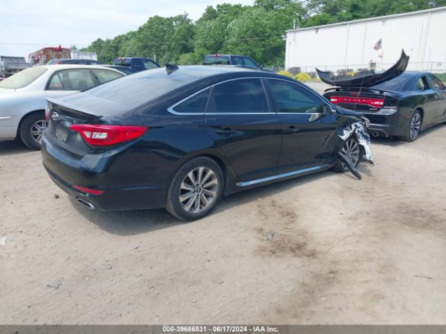 Photo 3 VIN: 5NPE34AFXFH078370 - HYUNDAI SONATA 