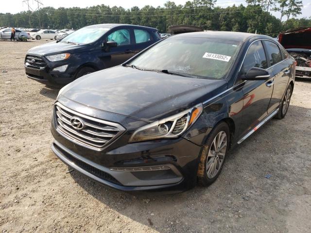 Photo 1 VIN: 5NPE34AFXFH078921 - HYUNDAI SONATA SPO 