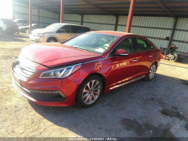 Photo 1 VIN: 5NPE34AFXFH079177 - HYUNDAI SONATA 