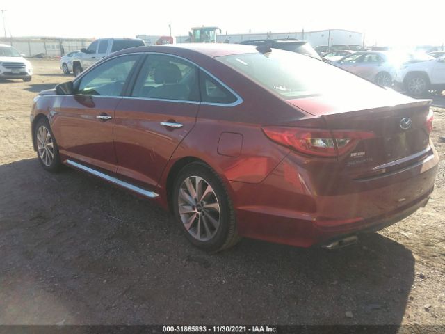 Photo 2 VIN: 5NPE34AFXFH079177 - HYUNDAI SONATA 