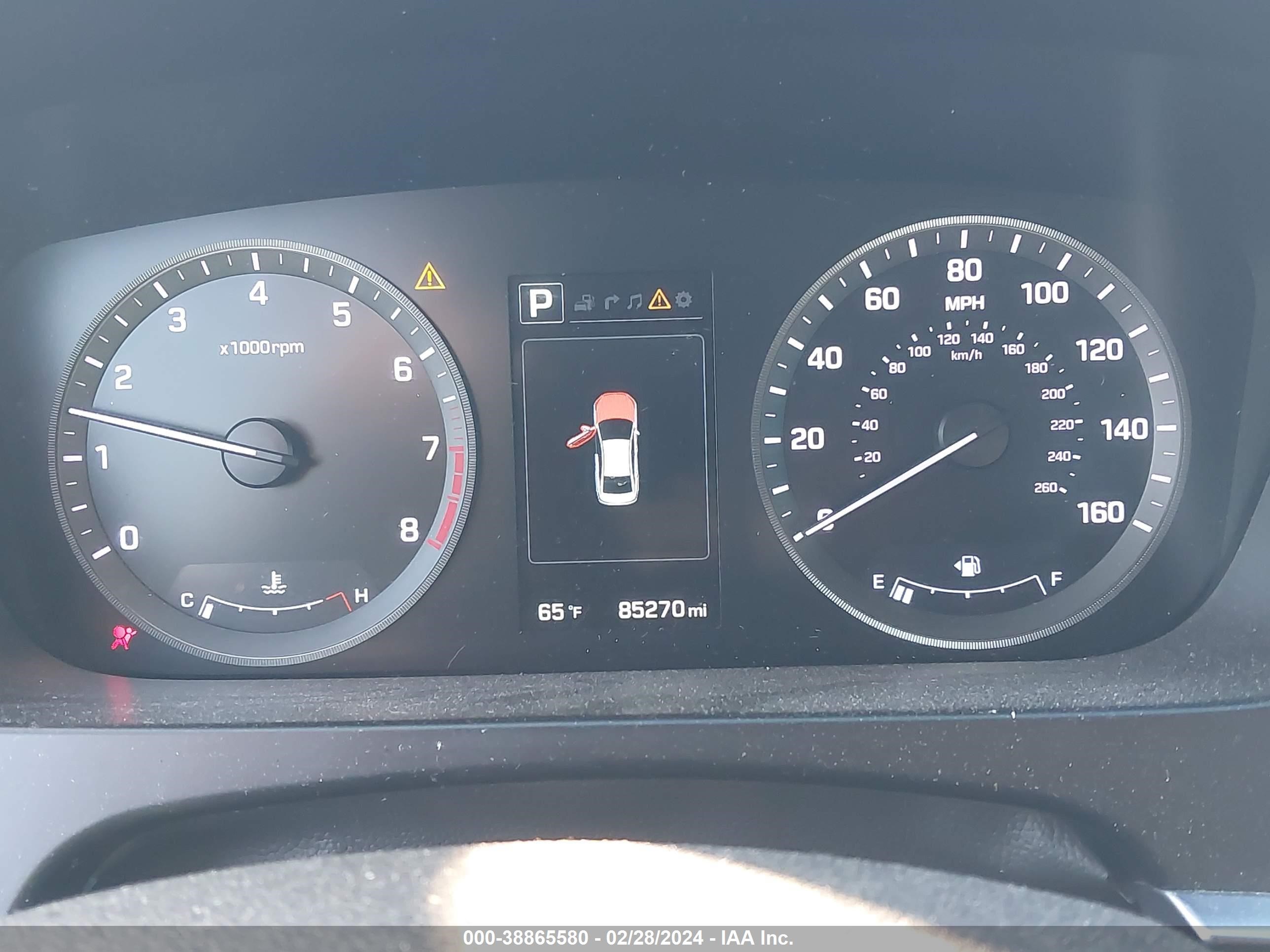 Photo 6 VIN: 5NPE34AFXFH080071 - HYUNDAI SONATA 