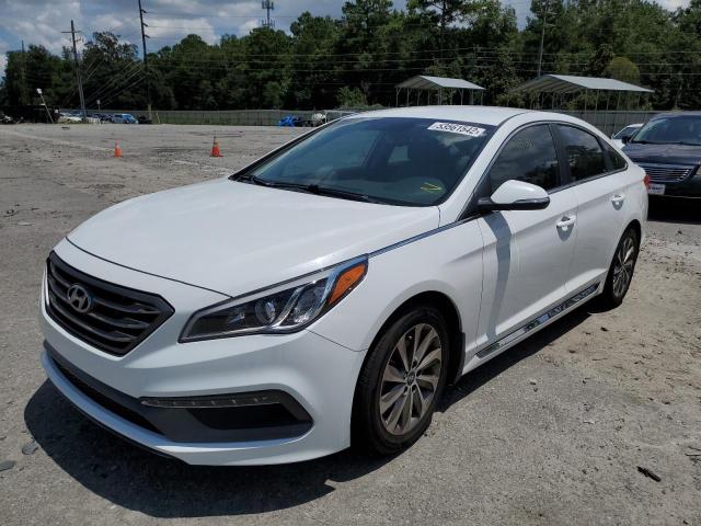 Photo 1 VIN: 5NPE34AFXFH080734 - HYUNDAI SONATA SPO 