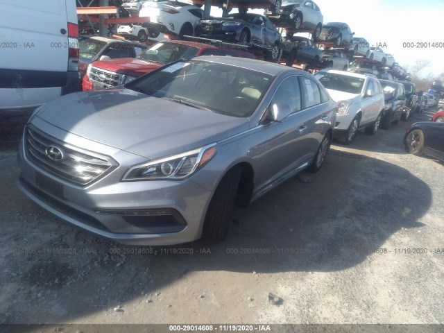 Photo 1 VIN: 5NPE34AFXFH081639 - HYUNDAI SONATA 