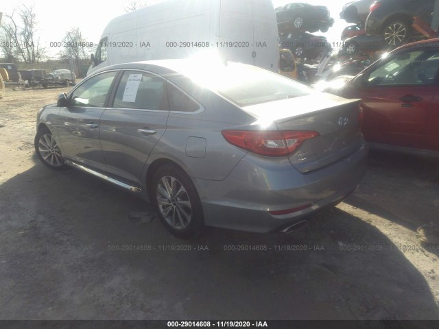 Photo 2 VIN: 5NPE34AFXFH081639 - HYUNDAI SONATA 