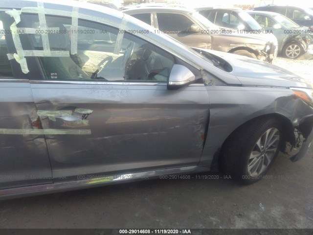 Photo 5 VIN: 5NPE34AFXFH081639 - HYUNDAI SONATA 