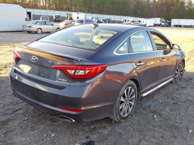 Photo 3 VIN: 5NPE34AFXFH090325 - HYUNDAI SONATA SPO 