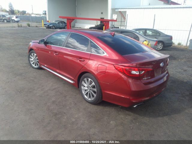 Photo 2 VIN: 5NPE34AFXFH097792 - HYUNDAI SONATA 