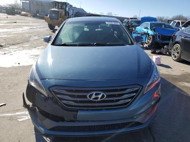 Photo 4 VIN: 5NPE34AFXFH101114 - HYUNDAI SONATA SPO 