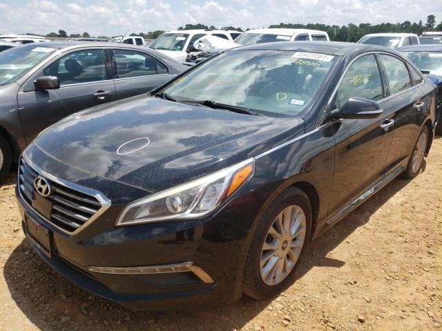 Photo 1 VIN: 5NPE34AFXFH104806 - HYUNDAI SONATA SPO 