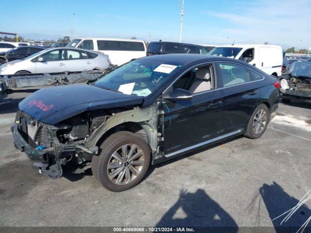 Photo 1 VIN: 5NPE34AFXFH106040 - HYUNDAI SONATA 