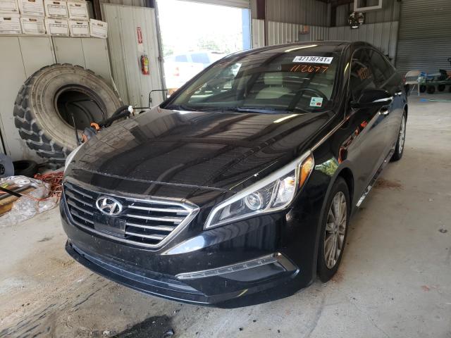 Photo 1 VIN: 5NPE34AFXFH112677 - HYUNDAI SONATA SPO 