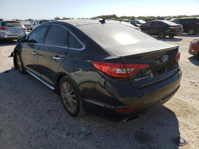 Photo 2 VIN: 5NPE34AFXFH121511 - HYUNDAI SONATA SPO 