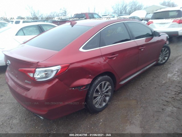 Photo 3 VIN: 5NPE34AFXFH122187 - HYUNDAI SONATA 