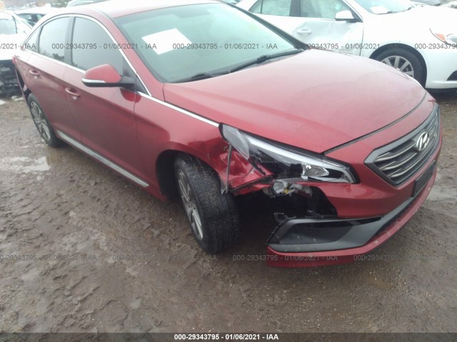 Photo 5 VIN: 5NPE34AFXFH122187 - HYUNDAI SONATA 