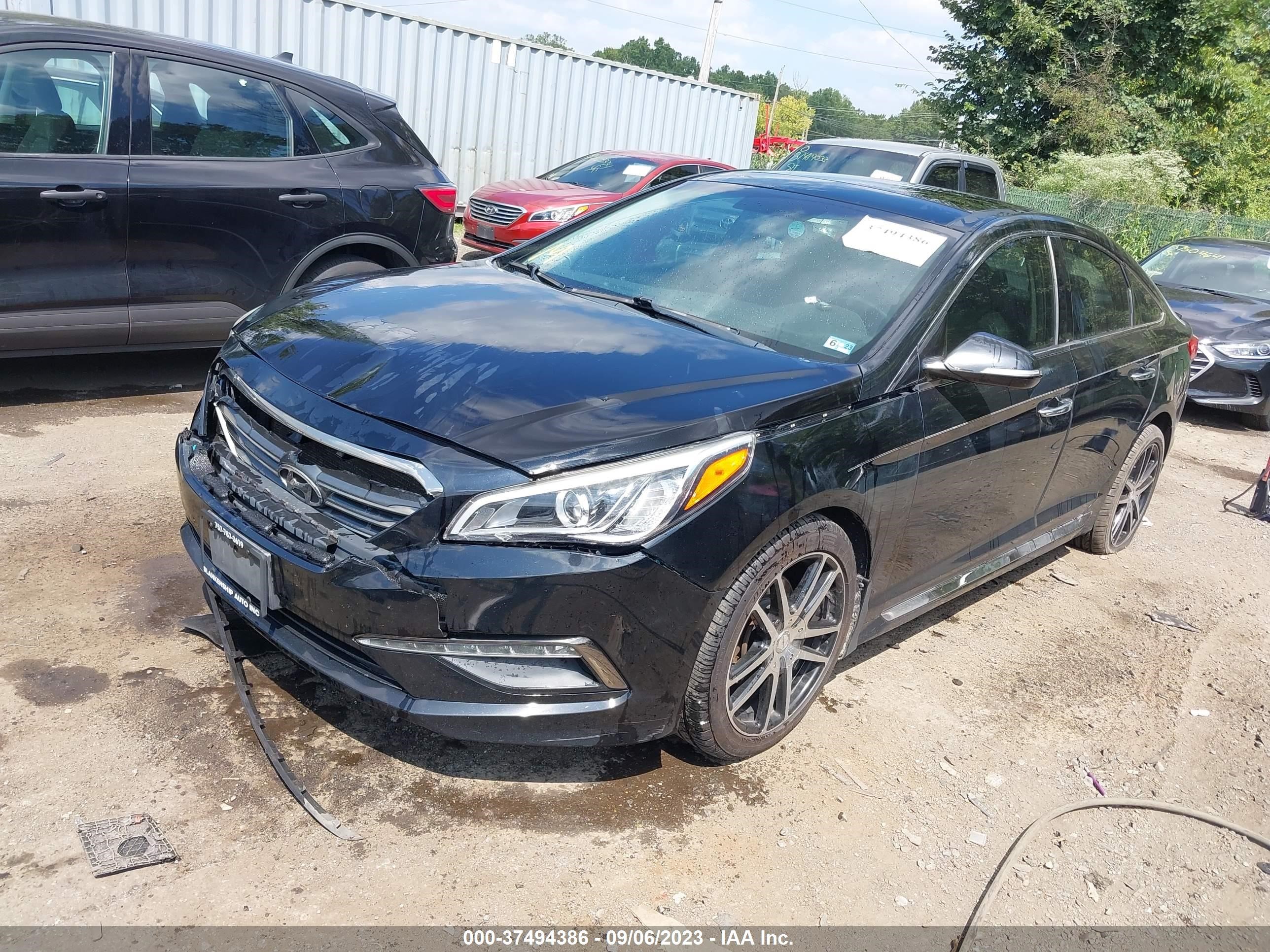 Photo 1 VIN: 5NPE34AFXFH129351 - HYUNDAI SONATA 