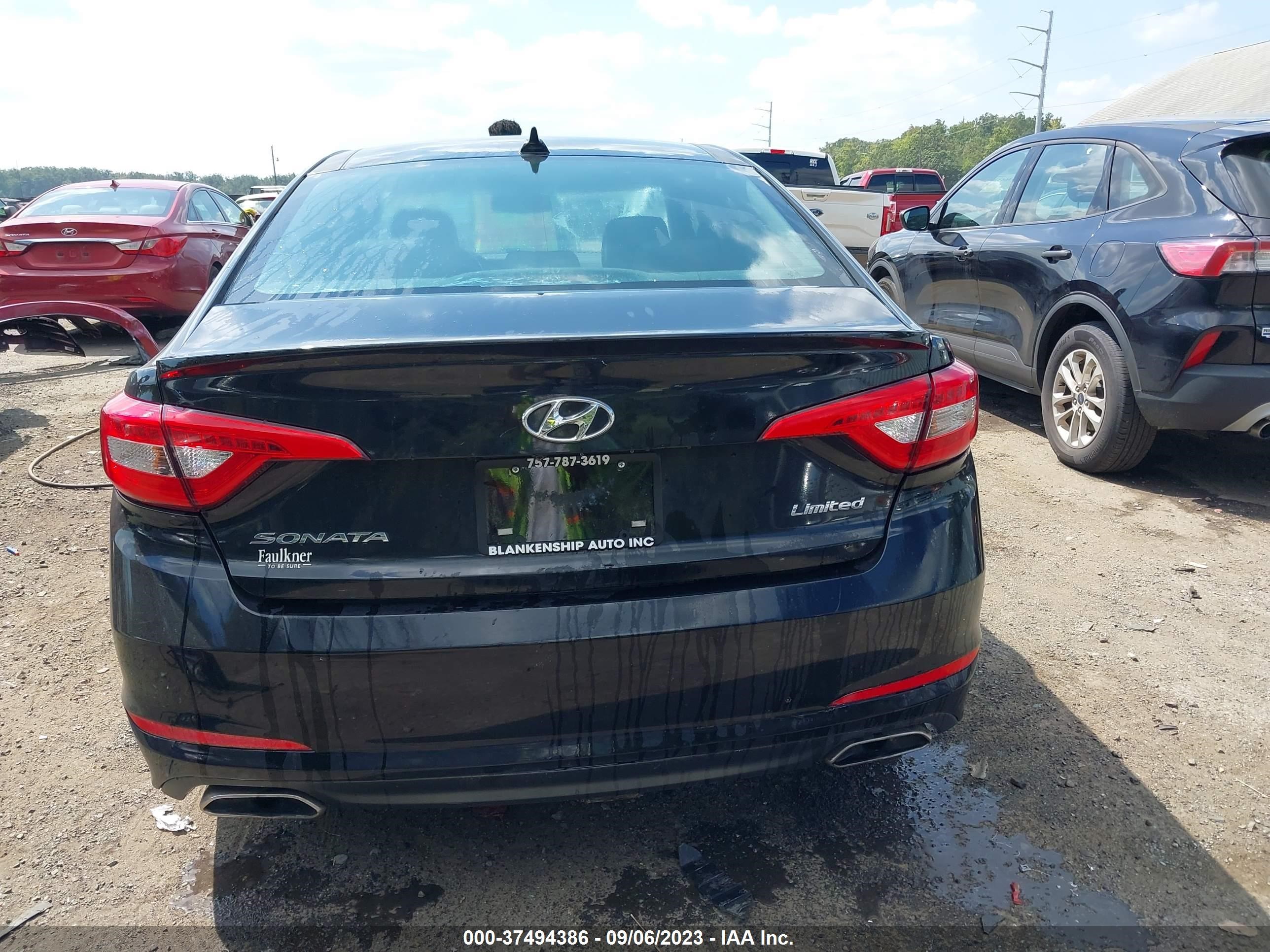 Photo 15 VIN: 5NPE34AFXFH129351 - HYUNDAI SONATA 