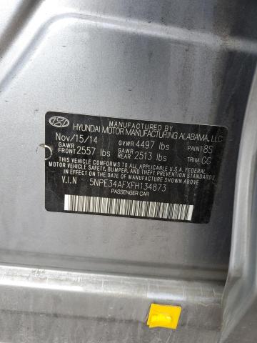 Photo 11 VIN: 5NPE34AFXFH134873 - HYUNDAI SONATA SPO 