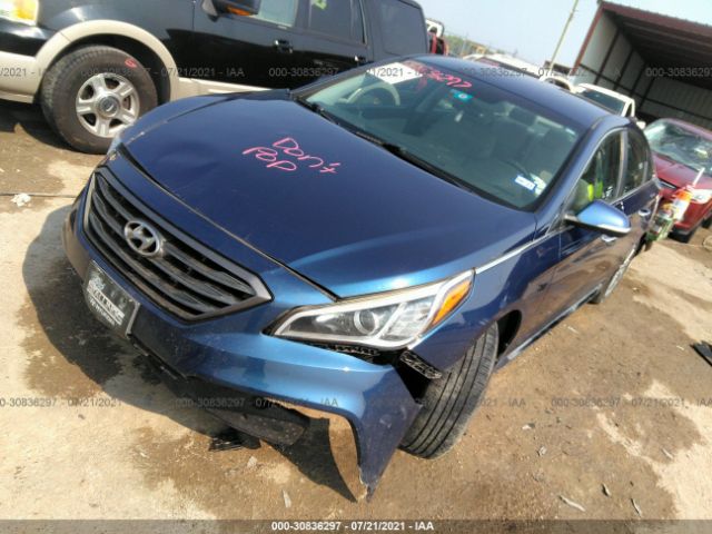 Photo 1 VIN: 5NPE34AFXFH137238 - HYUNDAI SONATA 