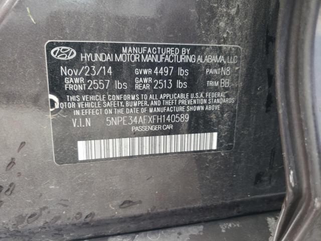 Photo 11 VIN: 5NPE34AFXFH140589 - HYUNDAI SONATA 