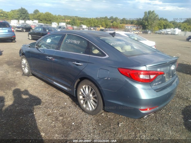 Photo 2 VIN: 5NPE34AFXFH142360 - HYUNDAI SONATA 