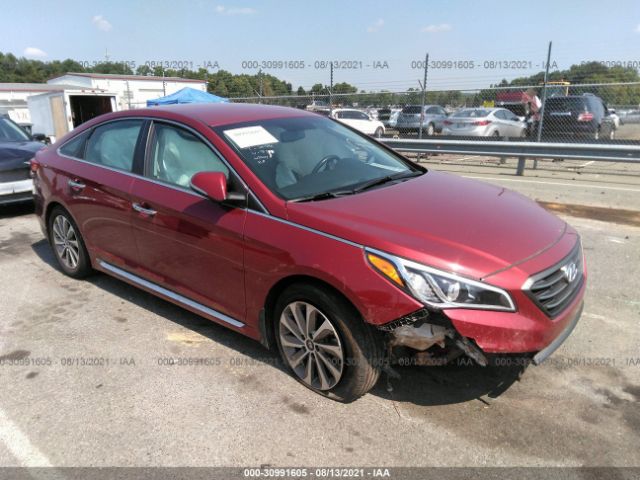 Photo 0 VIN: 5NPE34AFXFH148188 - HYUNDAI SONATA 