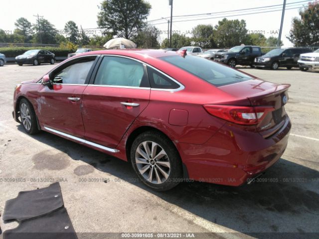 Photo 2 VIN: 5NPE34AFXFH148188 - HYUNDAI SONATA 