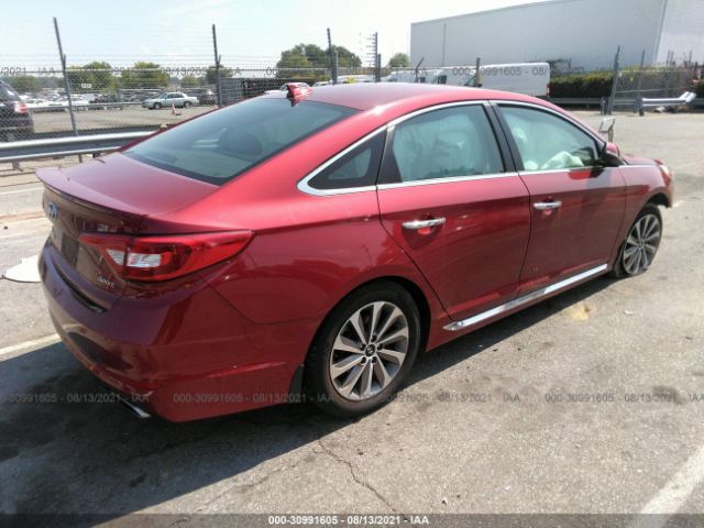 Photo 3 VIN: 5NPE34AFXFH148188 - HYUNDAI SONATA 