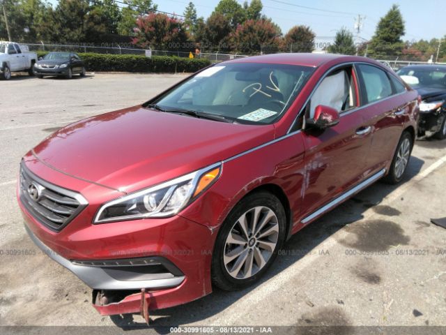 Photo 5 VIN: 5NPE34AFXFH148188 - HYUNDAI SONATA 