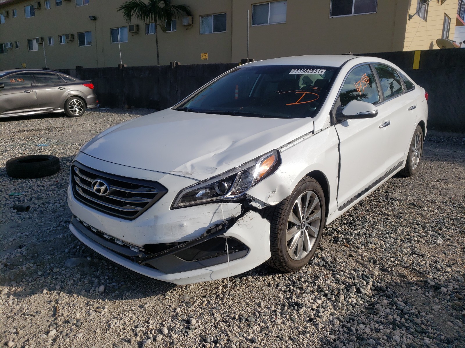 Photo 1 VIN: 5NPE34AFXFH150958 - HYUNDAI SONATA SPO 