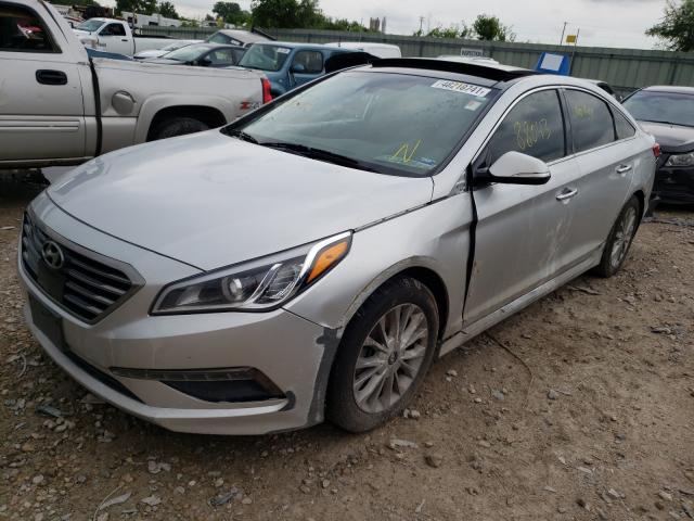 Photo 1 VIN: 5NPE34AFXFH155075 - HYUNDAI SONATA SPO 