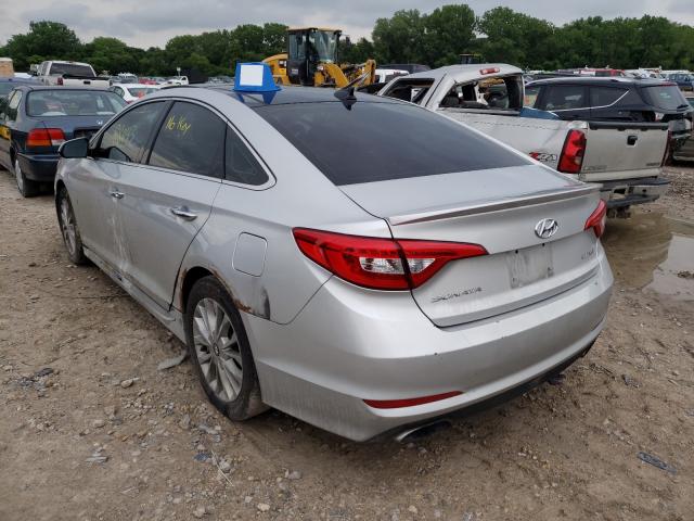 Photo 2 VIN: 5NPE34AFXFH155075 - HYUNDAI SONATA SPO 