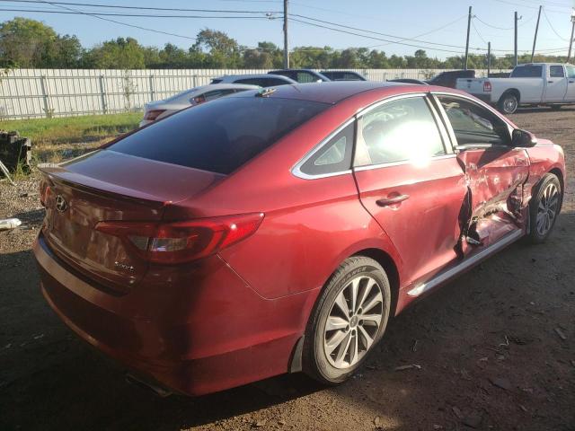 Photo 3 VIN: 5NPE34AFXFH157358 - HYUNDAI SONATA SPO 