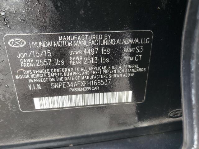 Photo 11 VIN: 5NPE34AFXFH168537 - HYUNDAI SONATA SPO 