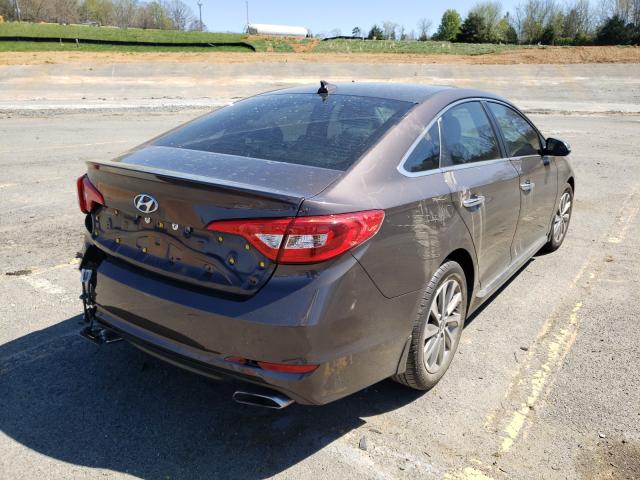 Photo 3 VIN: 5NPE34AFXFH187248 - HYUNDAI SONATA SPO 