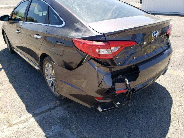 Photo 8 VIN: 5NPE34AFXFH187248 - HYUNDAI SONATA SPO 