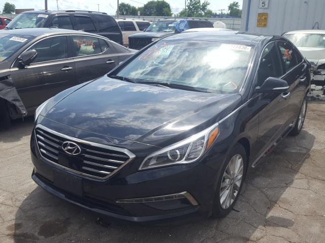 Photo 1 VIN: 5NPE34AFXFH201472 - HYUNDAI SONATA SPO 