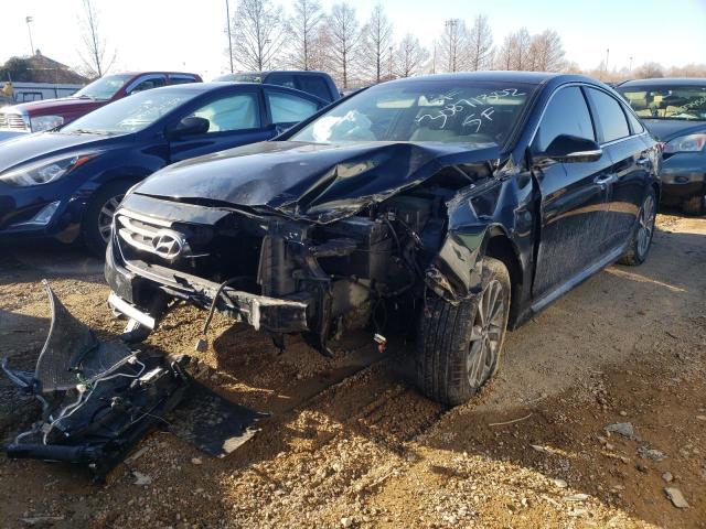 Photo 1 VIN: 5NPE34AFXFH203478 - HYUNDAI SONATA SPO 