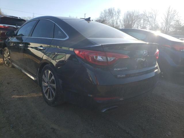 Photo 2 VIN: 5NPE34AFXFH203478 - HYUNDAI SONATA SPO 